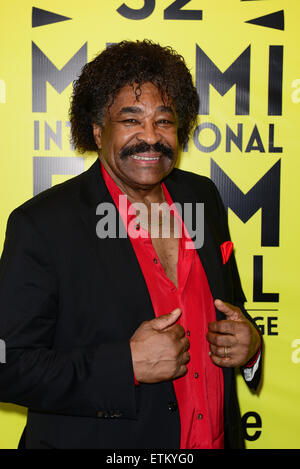 Qfip screening di 'Il Record Man' - Arrivi con: Singer George McCrae dove: Miami Beach, Florida, Stati Uniti quando: 10 Mar 2015 Credit: Johnny Louis/WENN.com Foto Stock