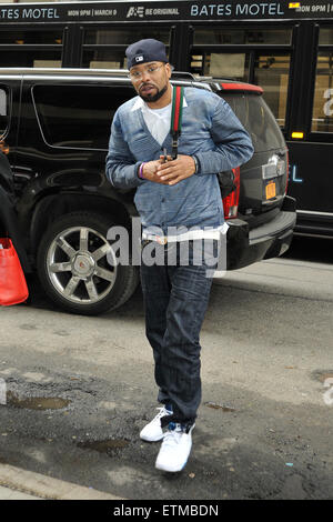 Metodo uomo fuori e circa a Manhattan con: Method Man, Clifford Smith Dove: la città di New York, New York, Stati Uniti quando: 13 Mar 2015 Credit: TNYF/WENN.com Foto Stock