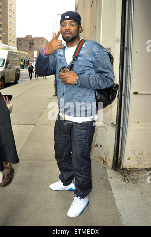 Metodo uomo fuori e circa a Manhattan con: Method Man, Clifford Smith Dove: la città di New York, New York, Stati Uniti quando: 13 Mar 2015 Credit: TNYF/WENN.com Foto Stock