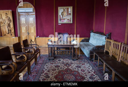 Il Cremlino del gabinetto di Stalin in Joseph Stalin museo nella città Gori, Georgia Foto Stock