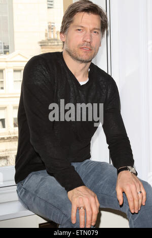 Nikolaj Coster-Waldau a photocall per il suo prossimo film, 'una seconda opportunità" presso il Corinthia Hotel London offre: Nikolaj Coster-Waldau dove: Londra, Regno Unito quando: 17 Mar 2015 Credit: WENN.com Foto Stock