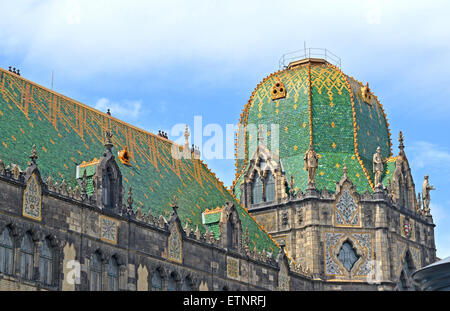 Il Museo di Arti Applicate, Budapest, Ungheria Foto Stock