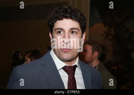 Apertura notturna Partito per la Heidi Chronicles al Music Box Theatre - Arrivi. Dotato di: Jason Biggs dove: la città di New York, New York, Stati Uniti quando: 19 Mar 2015 Credit: Giuseppe Marzullo/WENN.com Foto Stock