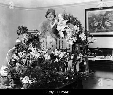 Kate Neyrick, titolare del 43 Club a 43 Gerrard Street, Soho, Londra che divenne famoso durante il 1920s per la per la scandalosa parti hanno tenuto lì, frequentato da personaggi famosi e ricchi. Lei è andato in prigione in cinque occasioni ed è stato condannato a quindici mesi nel 1926 per la corruzione di un funzionario di polizia, George Goddard. Il 28 gennaio 1930. Foto Stock