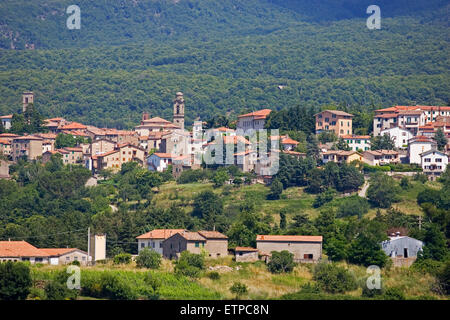 L'Europa, Italia, Toscana, Castel del piano village Foto Stock