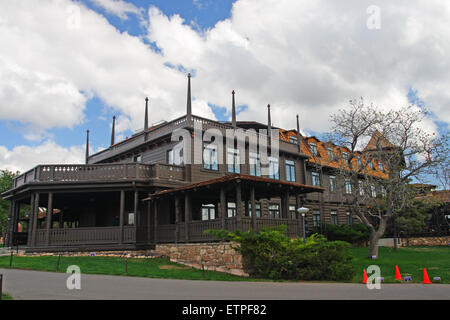 El Tovar Hotel, il Parco Nazionale del Grand Canyon Foto Stock