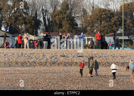 USS Theodore Roosevelt arriva nel Solent per 5 giorni di visita. La Marina Militare nave da guerra sarà ancorata tra Gosport e l'Isola di Wight dove: Gosport, Regno Unito quando: 22 Mar 2015 Credit: WENN.com Foto Stock