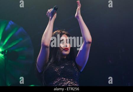 Quinto armonia 'La riflessione Tour' al Best Buy Theater di New York City con: Quinto concordia dove: la città di New York, New York, Stati Uniti quando: 23 Mar 2015 Credit: Alberto Reyes/WENN.com Foto Stock