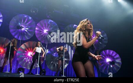 Quinto armonia 'La riflessione Tour' al Best Buy Theater di New York City con: Quinto concordia dove: la città di New York, New York, Stati Uniti quando: 23 Mar 2015 Credit: Alberto Reyes/WENN.com Foto Stock