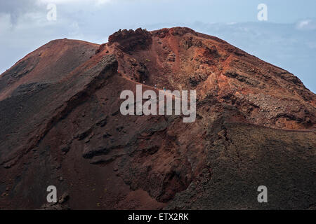 De vulcano Teneguia, vicino a Fuencaliente, La Palma Isole Canarie Spagna Foto Stock