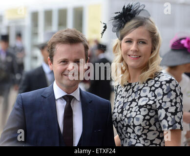 Ascot Berkshire, Regno Unito. 16 Giugno, 2015. Declan Donnelly. Celebrità arriva al Royal Ascot 16 giugno 2015 Credit: John Beasley/Alamy Live News Foto Stock