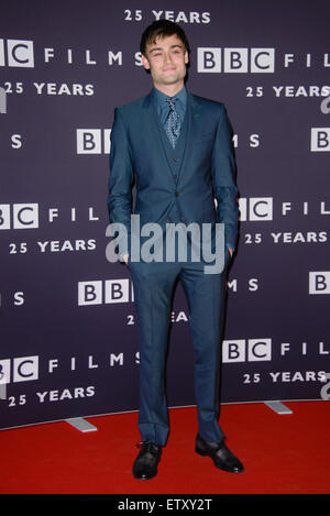 BBC Films XXV Anniversario Reception - Arrivi con: Douglas Booth dove: Londra, Regno Unito quando: 25 Mar 2015 C Foto Stock