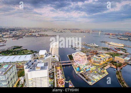 Yokohama, Giappone a Minato-mirai waterfront. Foto Stock