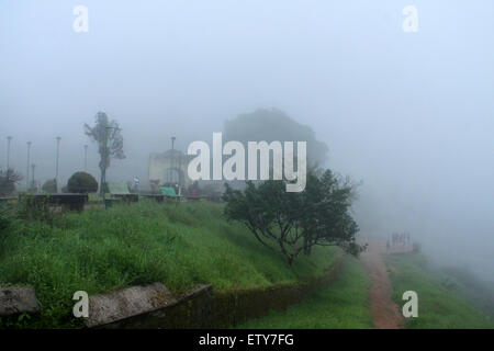 Raja sedile, Madikeri, Coorg, Karnataka, India Foto Stock