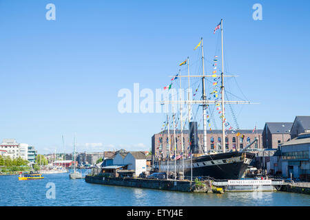 Brunel SS Gran Bretagna Bristol Docks Bristol Avon England Regno Unito GB EU Europe Foto Stock