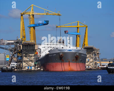 Gloria Angelica - IMO 9261798 - Callsign SVCT, Vlothaven, porto di Amsterdam, pic3 Foto Stock