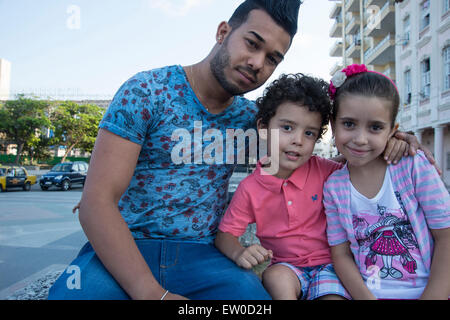 Famiglia Latina Foto Stock