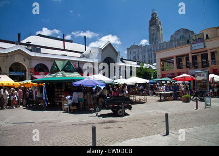 Porto vecchio mercato, Montevideo, Uruguay, 2015 Foto Stock