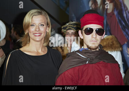 Premiere mondiale del film tedesco 'Mara und der Feuerbringer' al Cinedom e Mediapark 1 dotate di: Eva Habermann dove: Colonia, Germania Quando: 29 Mar 2015 C Foto Stock