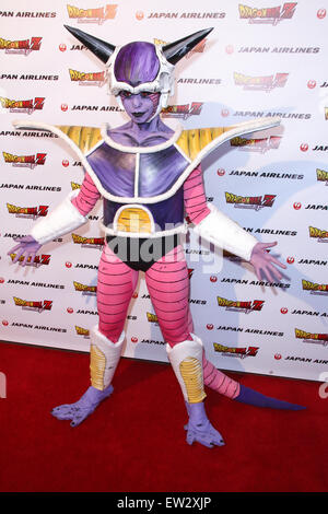 Premiere mondiale di Dragon Ball Z: Risurrezione "F" tenutasi presso il teatro egiziano - Arrivi con: Frieza dove: Los Angeles, California, Stati Uniti quando: 12 Apr 2015 C Foto Stock