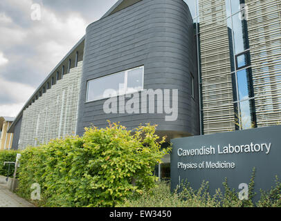 La fisica della Medicina di Laboratorio Cavendish, Università di Cambridge, Inghilterra. Foto Stock