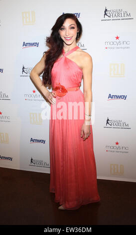 La decima edizione del pattinaggio con le stelle Gala - Arrivi con: Meryl Davis dove: New York City, Stati Uniti quando: 13 Apr 2015 C Foto Stock