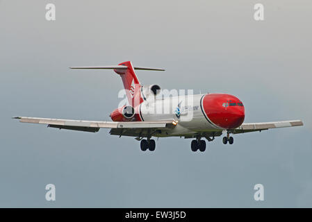 G-OSRB T2 Aviation Boeing 727-200 - cn 22929 / ln 1823 RAF Cosford Air Show England Regno Unito Oil Spill Response Foto Stock