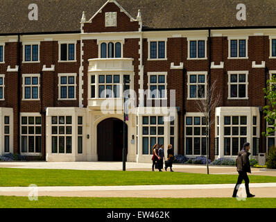 Gli edifici del campus presso Luniversita di Loughborough una ricerca pubblica Università di East Midlands LEICESTERSHIRE REGNO UNITO Inghilterra Foto Stock