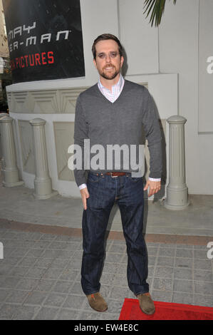 LOS ANGELES, CA - Luglio 14, 2011: Ed Helms alla premiere di 'un po' di aiuto' presso il Cary Grant Theatre di Sony Pictures Studios. Foto Stock