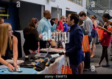 Millenaria Fiera Assunzione durante la settimana millenario DC - Washington DC, Stati Uniti d'America Foto Stock