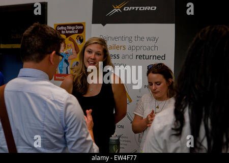 Millenaria Fiera Assunzione durante la settimana millenario DC - Washington DC, Stati Uniti d'America Foto Stock