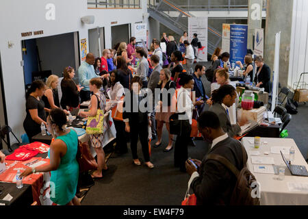 Millenaria Fiera Assunzione durante la settimana millenario DC - Washington DC, Stati Uniti d'America Foto Stock