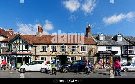 Yarmouth è una delle più piccole città nel Regno Unito. Esso aveva un 2001 una popolazione di soli 791rispetto a 600 100 anni fa Foto Stock