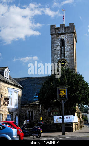 Yarmouth è una delle più piccole città nel Regno Unito. Esso aveva un 2001 una popolazione di soli 791rispetto a 600 100 anni fa Foto Stock