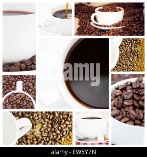 Immagine composita di espresso Foto Stock