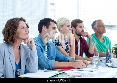 Creative team business in riunione Foto Stock