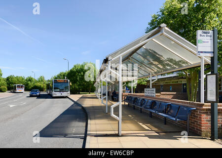 Il park and ride Terminus Foto Stock