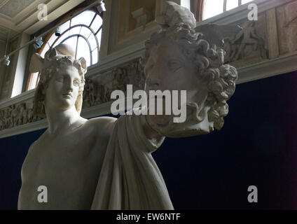 Perseo e Medusa, statue di marmo, Carlsberg museum Foto Stock