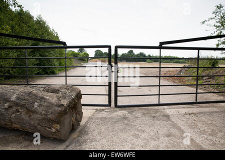 Il Baddesley Colliery sito nella strada principale, Baxterley che deve essere utilizzato da Jaguar Landrover come un sito di distribuzione. Foto Stock