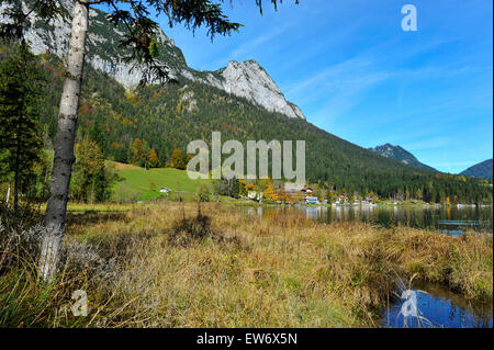 Hintersee Ramsau Berchtesgadener Land Baviera Germania Europa Foto Stock