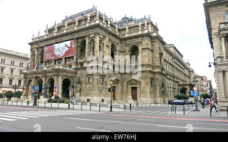 L'Opera house Budapest Ungheria Foto Stock