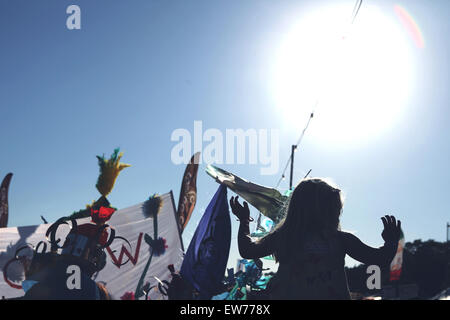 Sfilata al WOMAD UK 2012 Foto Stock