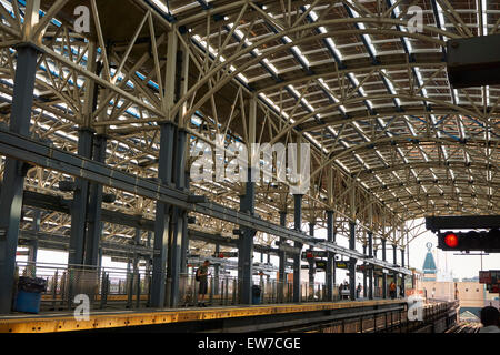 Stillwell Avenue stazione della metropolitana, Coney Island, Brooklyn, New York Foto Stock