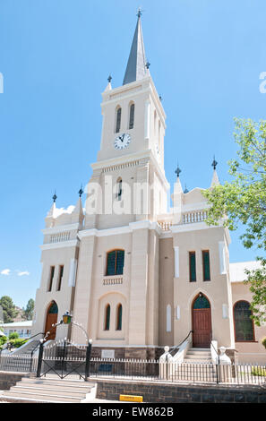 La storica chiesa olandese riformata in Richmond nel Northern Cape Provincia del Sud Africa è stata inaugurata nel 1847 Foto Stock