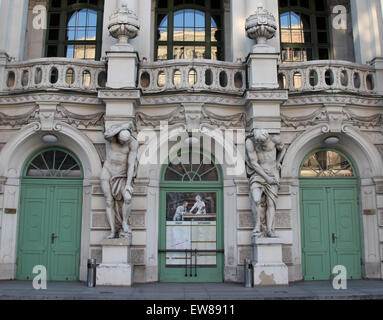 Il lettone il teatro nazionale di Riga Foto Stock