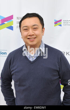 In Ontario, Canada. 19 giugno 2015. Direttore Kevin Pang assiste la grazia per lo screening presso il Niagara Integrated Film Festival. Credito: EXImages/Alamy Live News Foto Stock