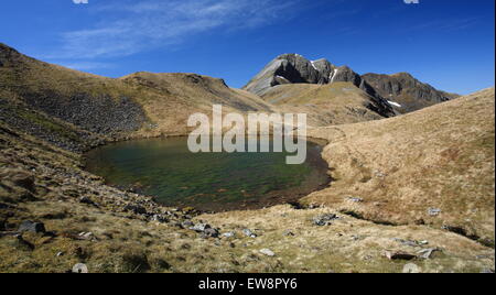 Divieto Stob da Stob coire un Mhail di Glen Nevis. Foto Stock