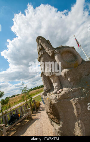 RNLI Memorial presso il National Memorial Arobretum, vicino a Lichfield in Inghilterra Staffordshire REGNO UNITO Foto Stock