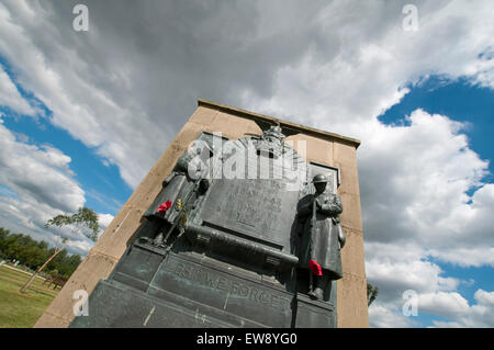 Il National Memorial Arobretum, vicino a Lichfield in Inghilterra Staffordshire REGNO UNITO Foto Stock