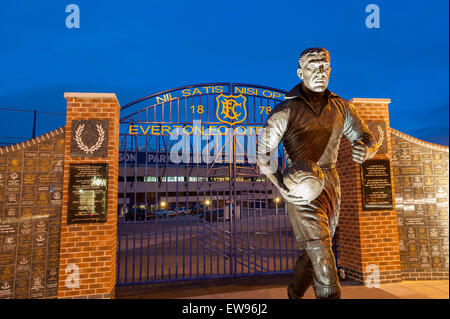 Everton Football Club, Goodison Park, Liverpool, Merseyside Regno Unito Foto Stock